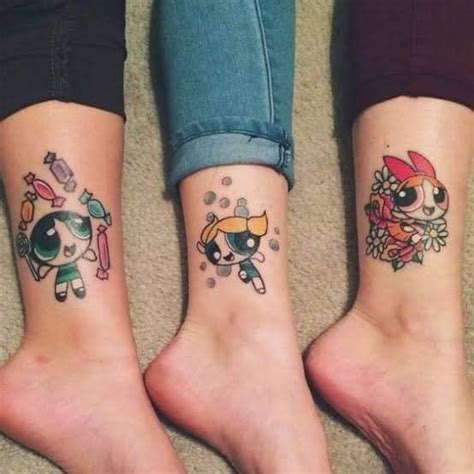 Tatuaje de las chicas super poderosas